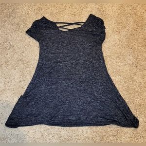 Maurices Grey Black Tunic size medium